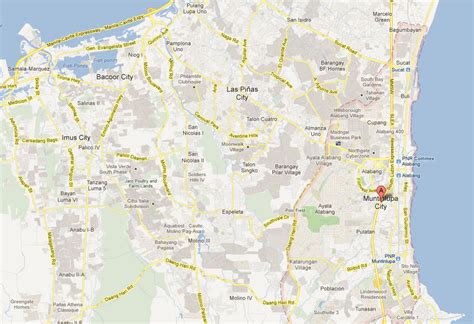 google map muntinlupa|Detailed Satellite Map of Muntinlupa .